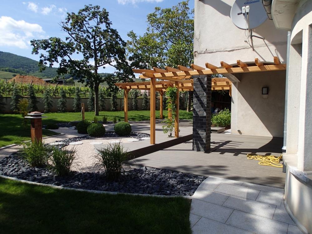 Vue d'ensemble du jardin a Wettolsheim